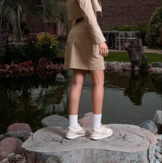 Half Jacket Skirt - Beige