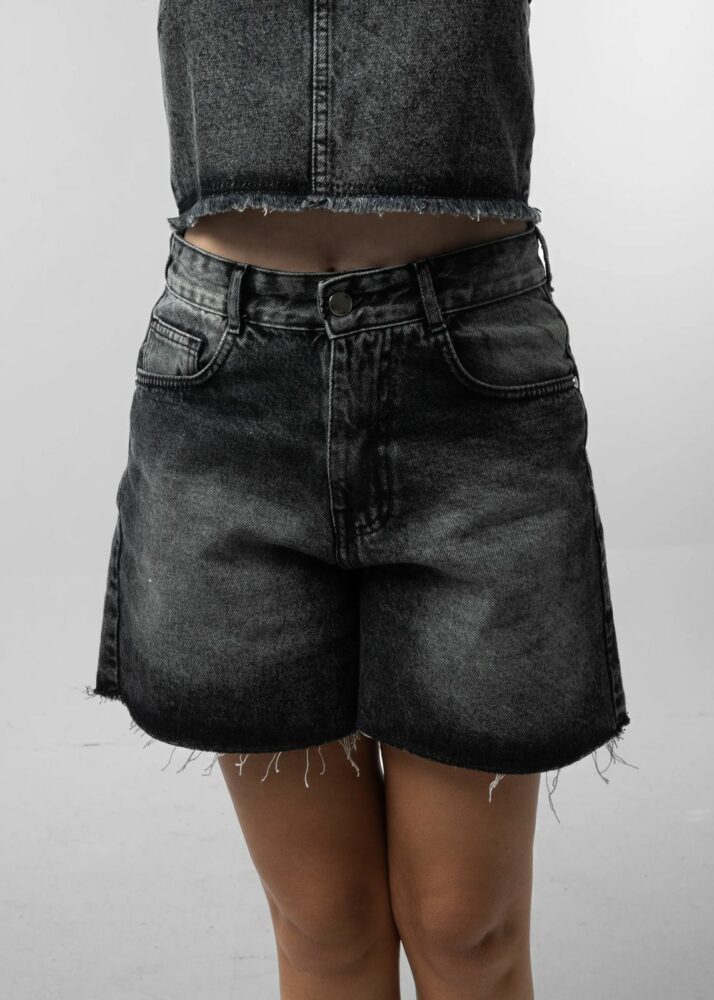 Black Frenchee Chic Shorts