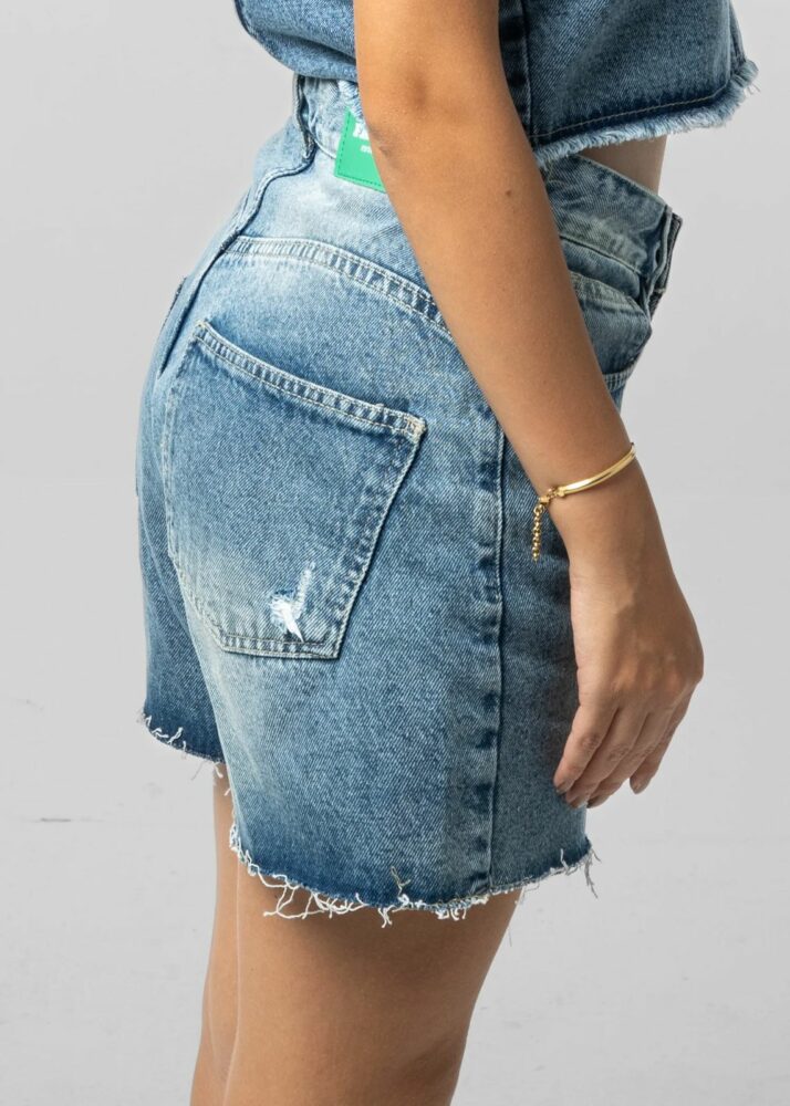 Blue Frenchee Chic Shorts