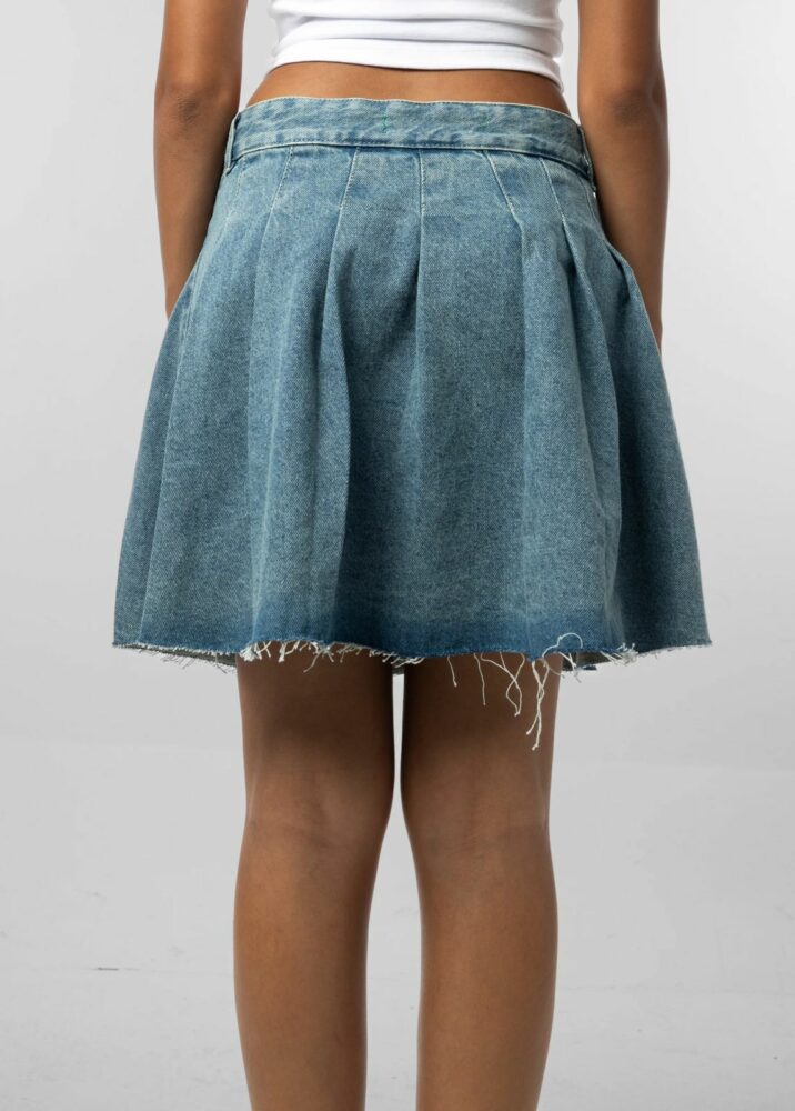 Blue Frenchee Elysees Chic Skirt