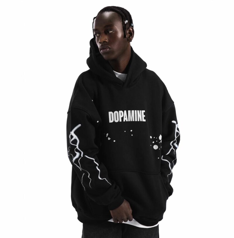 THUNDERBOLT Black Hoodie