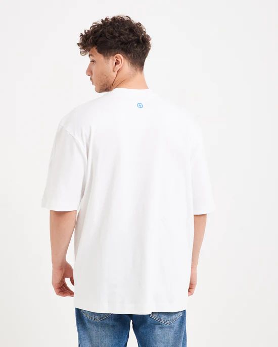 T.O.Y Boxed Logo White Tee