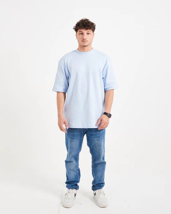 T.O.Y Signature Baby Blue Tee