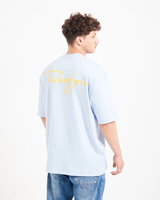 T.O.Y Signature Baby Blue Tee