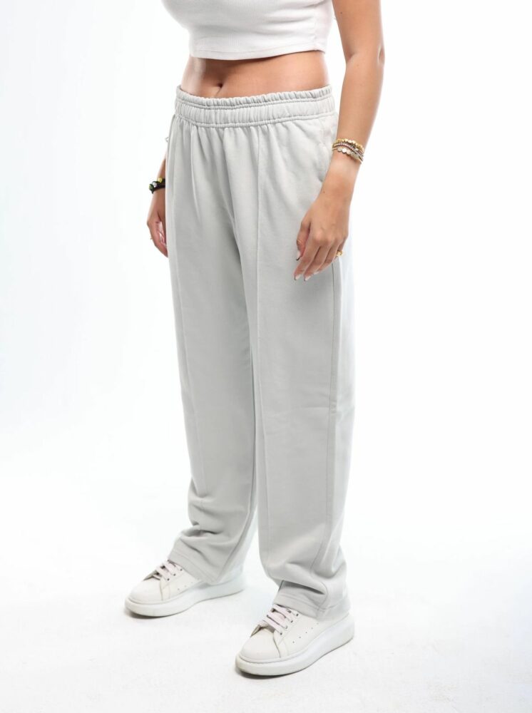 Front Seam Sweatpants - Grey