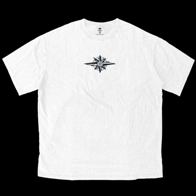 THE GLOBE WHITE TEE