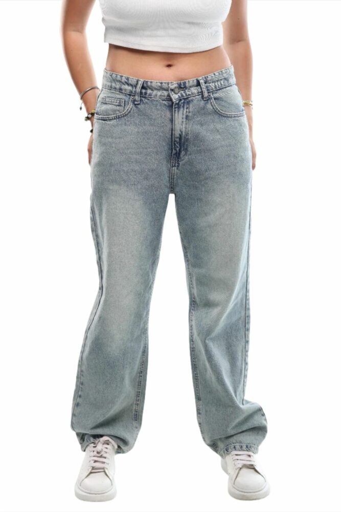 Women's Blue Washed Denim