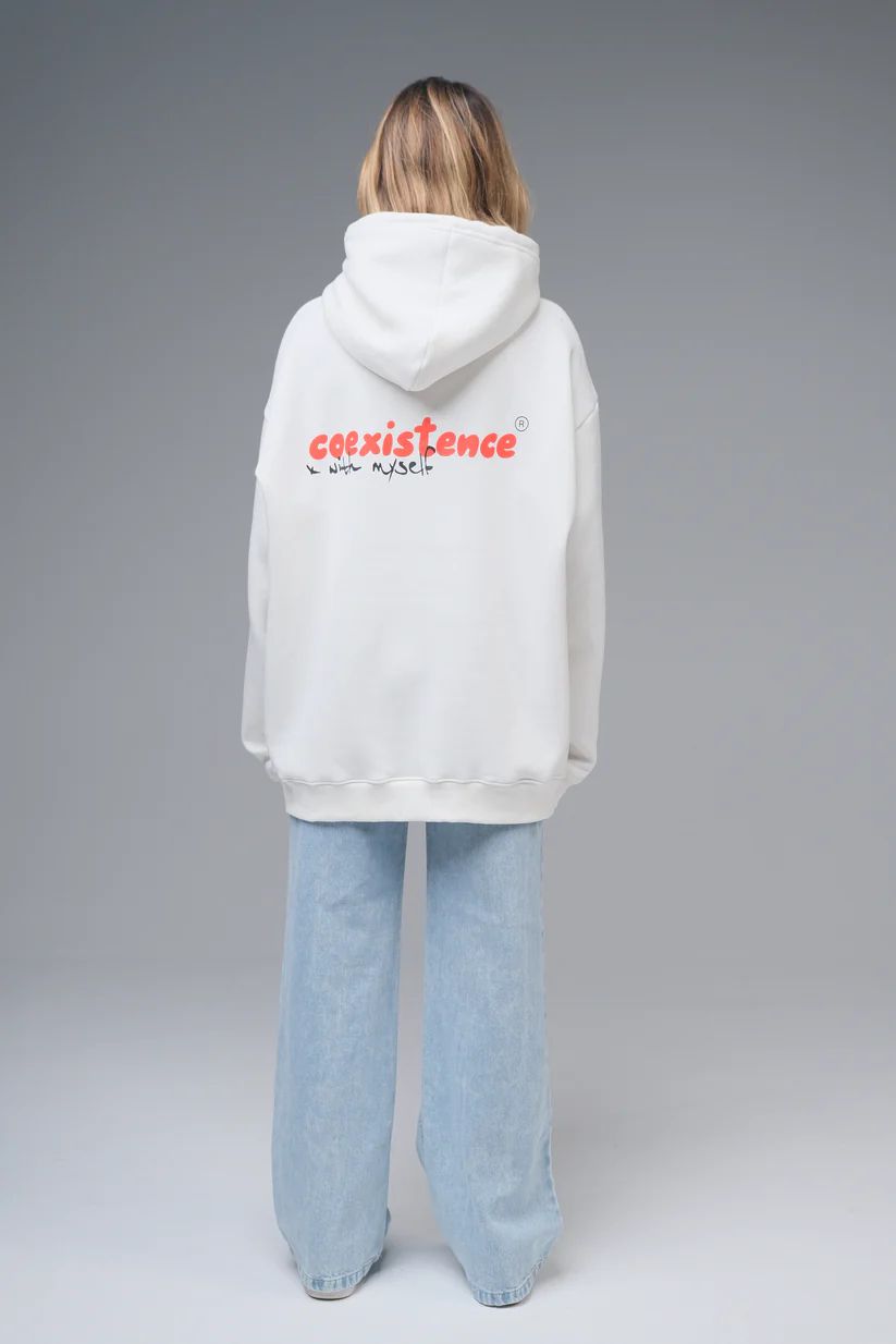 Coexistence Oversized Hoodie 6