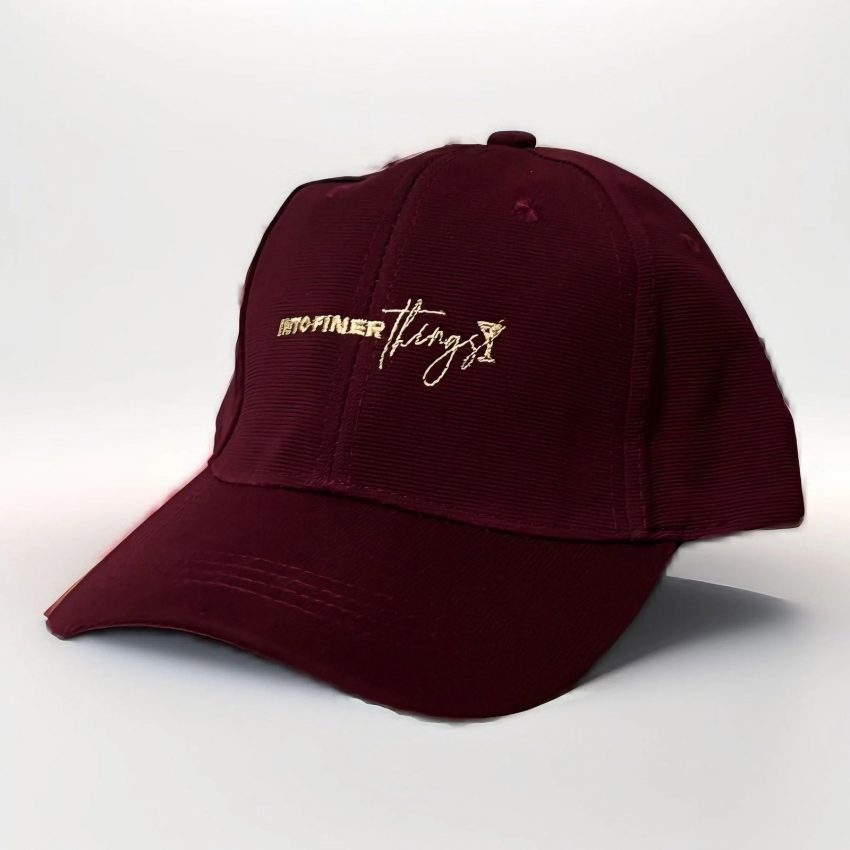 Dark Red Martini Cap 2