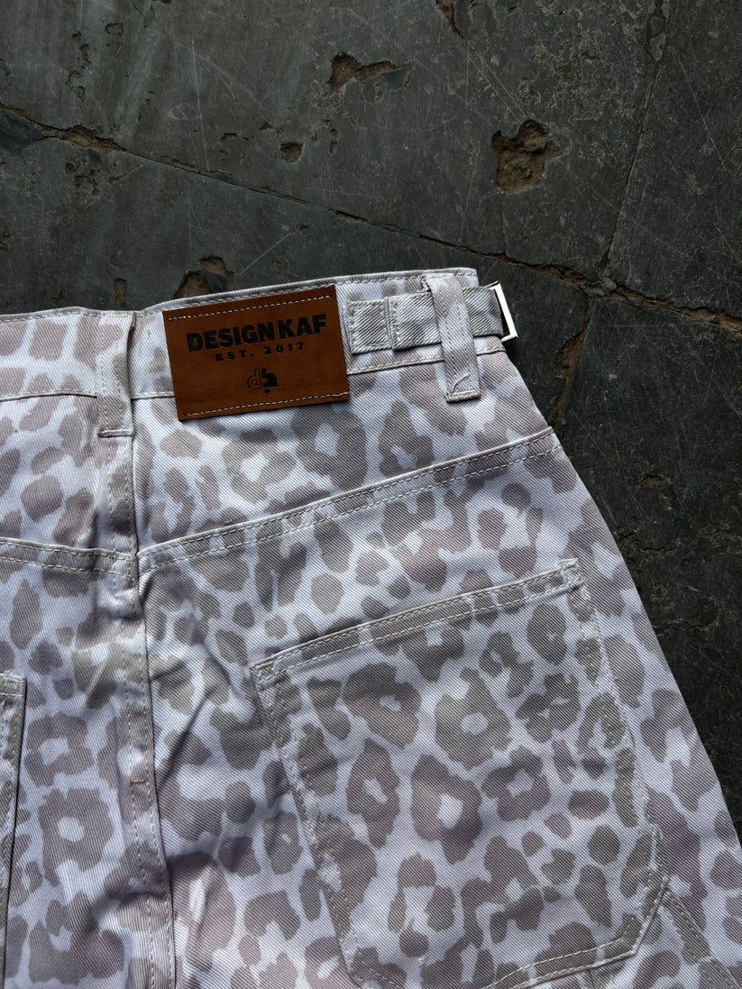 Leopard Carpenter Jeans