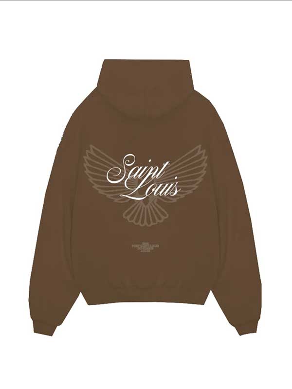 Saint Louis Hoodie Brown 3