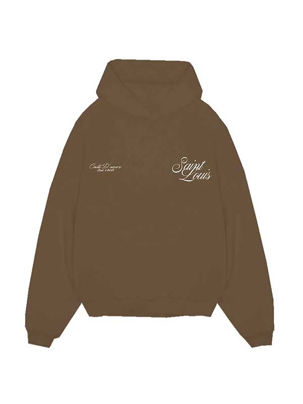 Saint Louis Hoodie Brown 4