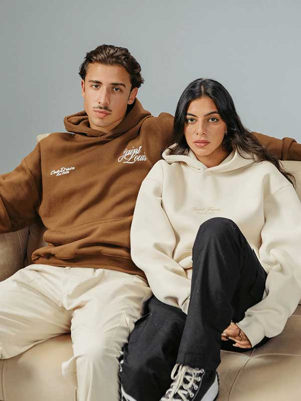 Saint Louis Hoodie Brown 5