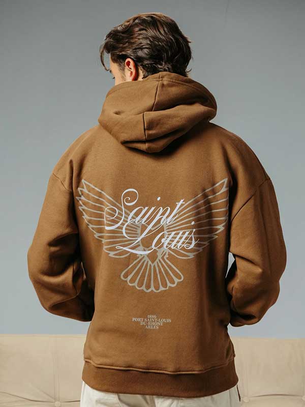 Saint Louis Hoodie Brown 7